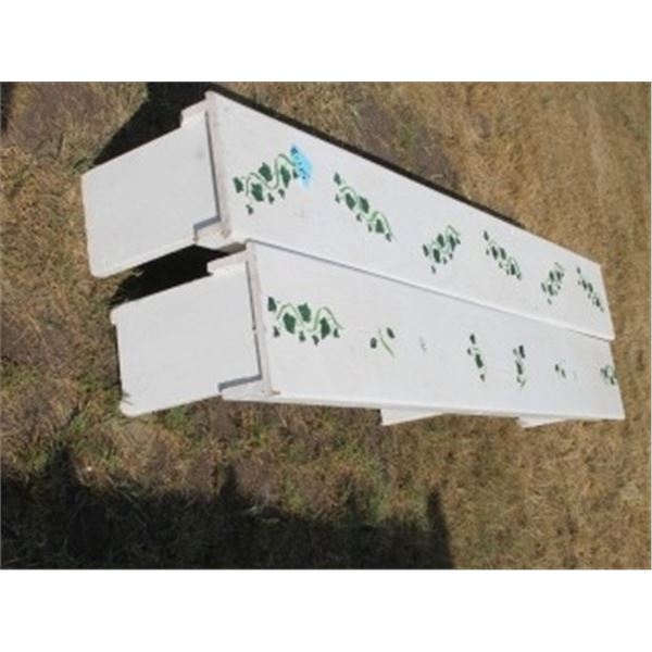 2 - BENCHES APPROX 7 FT. LONG