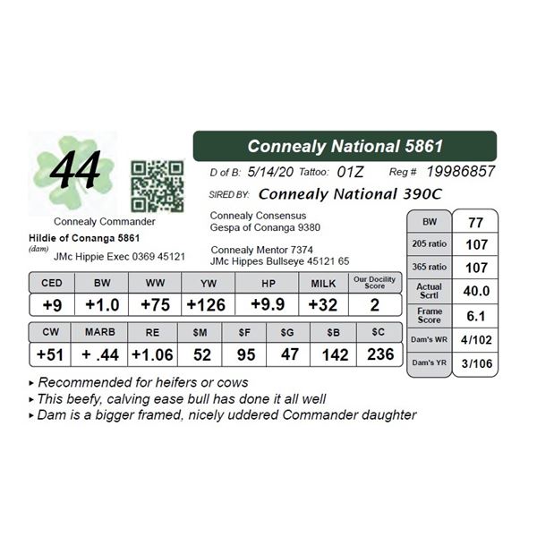 Connealy National 5861