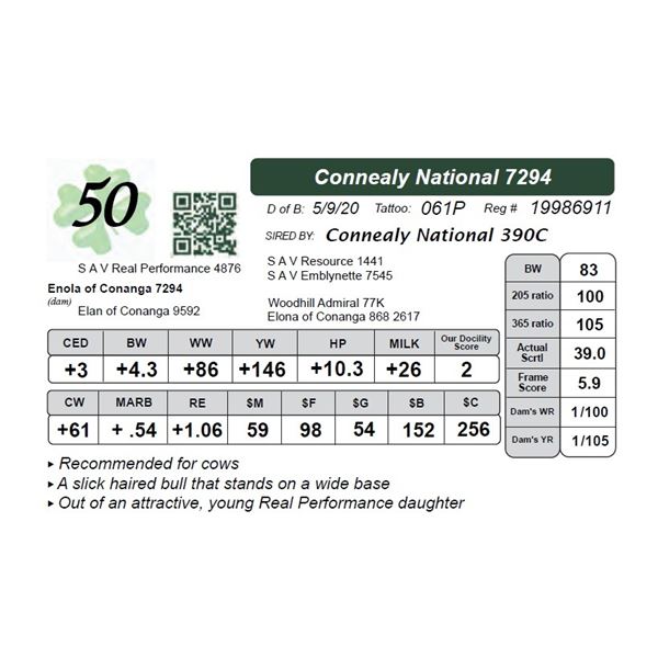 Connealy National 7294