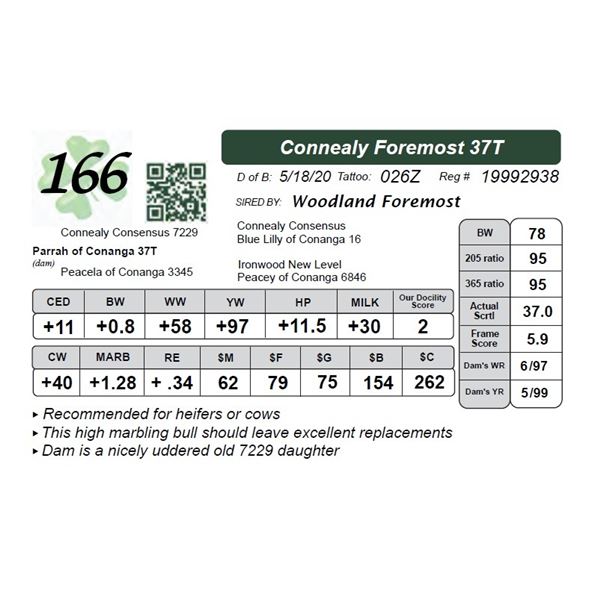 Connealy Foremost 37T