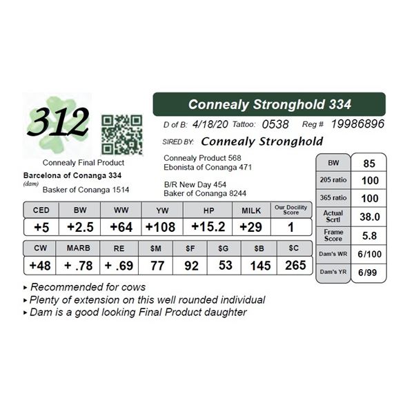 Connealy Stronghold 334