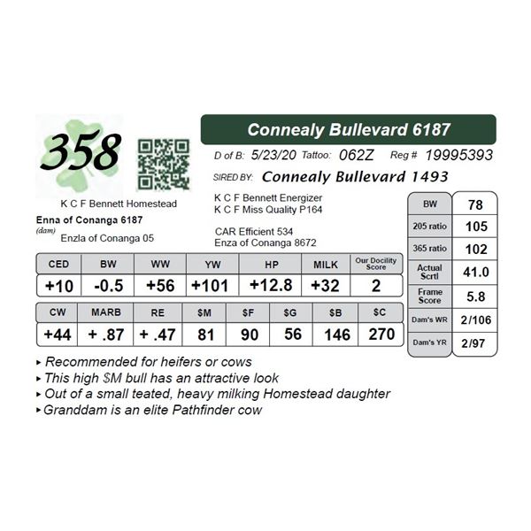 Connealy Bullevard 6187