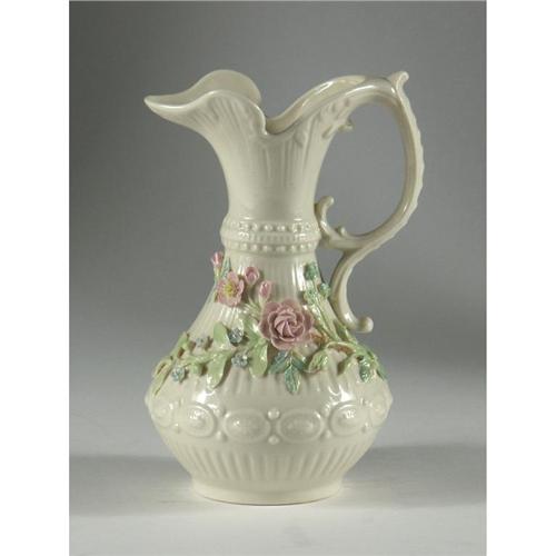 BELLEEK ABERDEEN PORCELAIN PITCHER GOLD MARK
