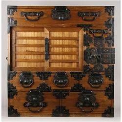 MATSUMOTO CYPRESS & PAULOWNIA MERCHANT'S CHEST