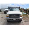 Image 2 : 2000 Ford F-550 Work Truck, Powerstroke V8 Diesel w/ Generator & Job Boxes (Starts & Runs See Video)
