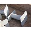 Image 8 : Multiple Metal Safety Barriers, Bases, Support Posts w/ Springs ?, etc