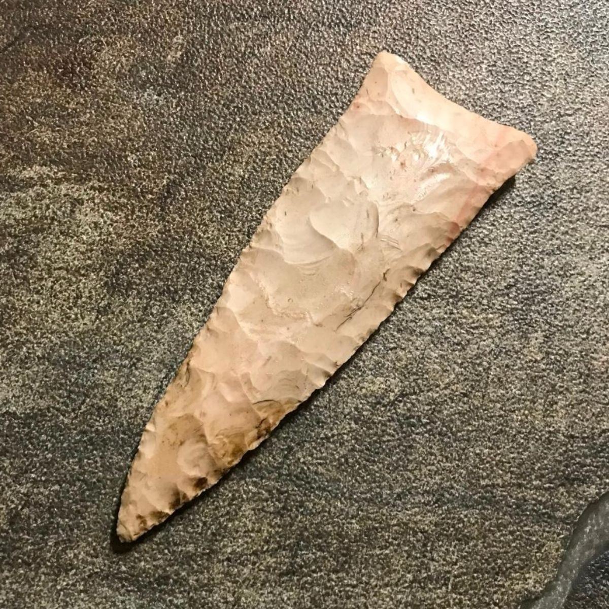 Large Size, Missouri Dalton Sloan Point Arrowhead, Projectile Point
