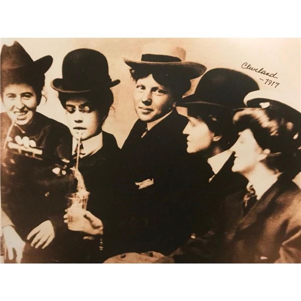 Early 1900's Ladies Wearing Mens Clothing Photo Print