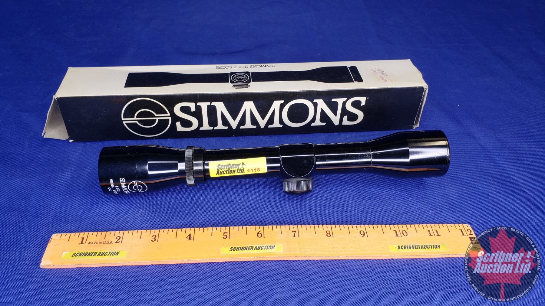 Estate Lot ~ Simmons Rifle Scope 4x32 Model #1007