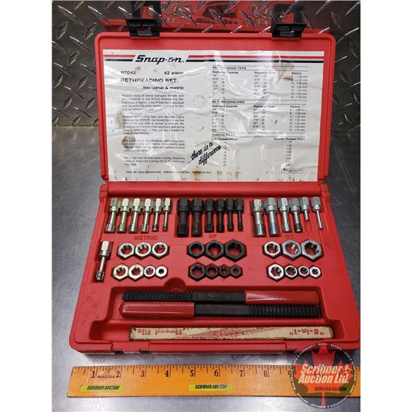 Estate Lot ~ Tools: Snap-On Fractional/Metric Rethreading Set (See Pics!)