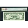 Image 2 : 1969C $5 Radar Serial St Louis FRN PMG 63EPQ
