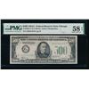 Image 1 : 1934A $500 Chicago FRN PMG 58EPQ