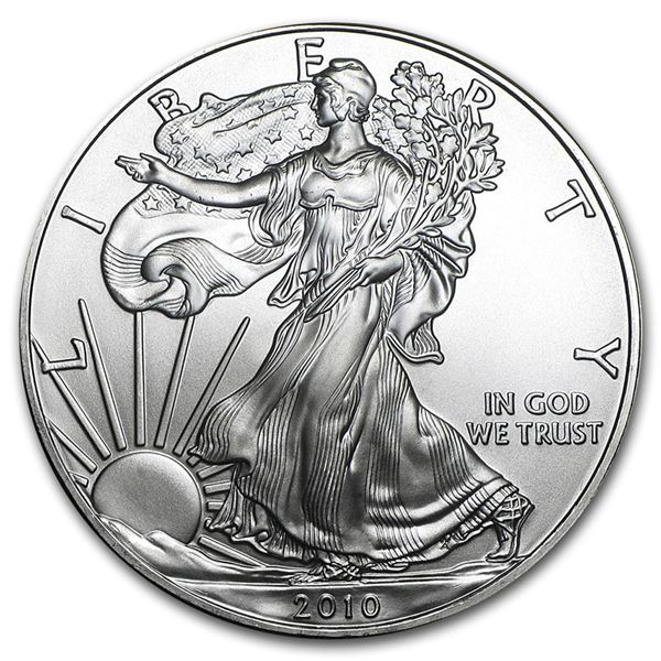 2010 1 oz American Eagle Silver Coin