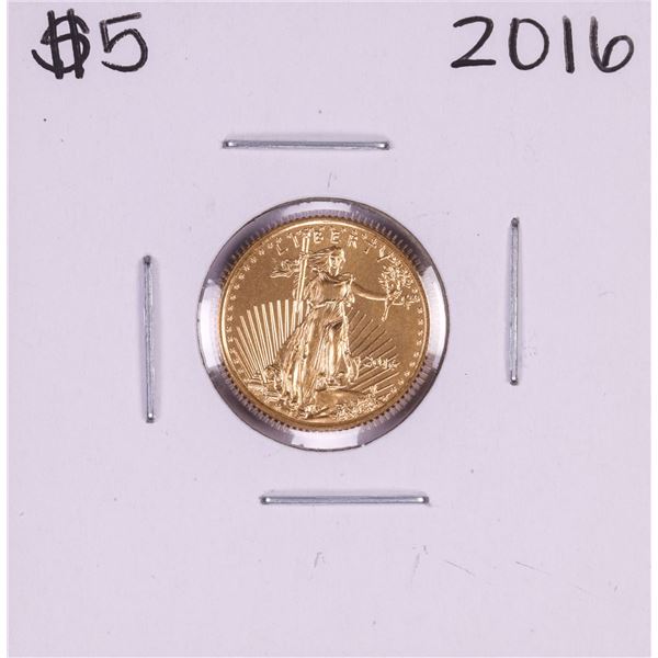 2016 $5 American Eagle Gold Coin