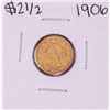 Image 1 : 1906 $2 1/2 Liberty Head Quarter Eagle Gold Coin