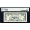 Image 2 : 1969 $5 Gutter Fold Error FRN PMG 30