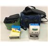 Image 1 : Two small portable CPAP oxygen concentrators w/ travel/ storage bags