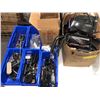 Image 2 : Large group of boxes filled w/ assorted medical assist scooter & wheelchair parts & accessories