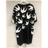 Image 2 : Alexander McQueen Made in Turkey black 2/ white birds t-shirt size M