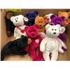 Image 1 : Group of 10 assorted TY beanie babies