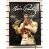 Image 1 : Elvis Presley light up picture decorative wall hanging - 13 1/2in x 18 1/2in
