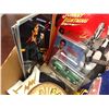 Image 2 : Box of assorted Elvis Presley memorabilia - die cast metal cars/ sew on patches/ post cards etc.