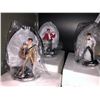 Image 2 : Shelf lot of assorted Elvis Presley collectible figurines w/ COAs