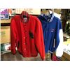 Image 1 : Two Letterman's jackets - Blue Feathers & Symax USA