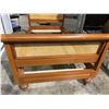 Image 2 : Antique mahogany single sized bed