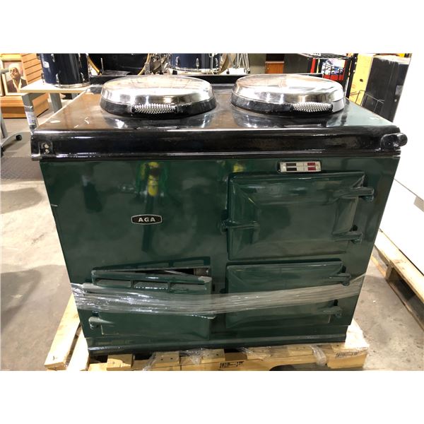 AGA cast iron gas cook stove (high end expensive unit) from the show