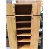 Image 2 : Approx. 7ft tall x 2ft wide wooden pantry cabinet