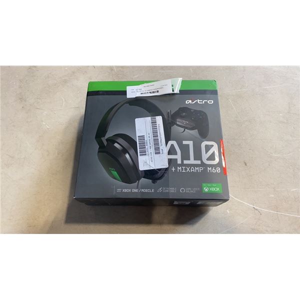 XBOX ONE ASTRO 10 GAMING HEADPHONES WORING