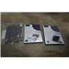 Image 1 : 3 AS NEW IPAD 10.2 FOLIO CASE - 1 PLUM, 2 GREY