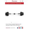 Image 1 : COSTWAY 66LB DUMBELL SET RETAIL $129.95