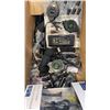 Image 3 : BOX OF COMPUTER LAPTOP CHARGERS AND ADAPTERS