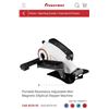 Image 1 : COSTWAY PORTABLE RESISTANCE MAGNETIC ELLIPTICAL STEPPER RETAIL $239.95