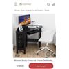 Image 1 : COSTWAY CORNER COMPUTER DESK RETAIL $139.95