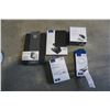 Image 1 : NEW INSIGNIA VGA TO HDMI ADAPTER AND UNVERSAL 6FT TRANSFER CABLE, AC ADAPTER AND 2 TABLET STAND CASE