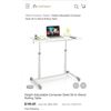 Image 1 : COSTWAY ADJUSTABLE HEIGHT COMPUTER DESK RETAIL $169.95