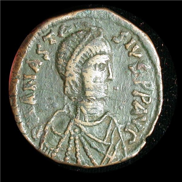 Byzantine Empire - Anastasius I, Bronze Follis (40 Nummi), 491-518 A.D.