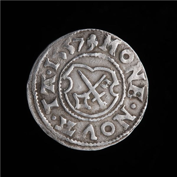 Estonia, Dorpat - Silver Farthing 1557