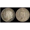 Image 2 : Great Britain Victorian Crown Pair