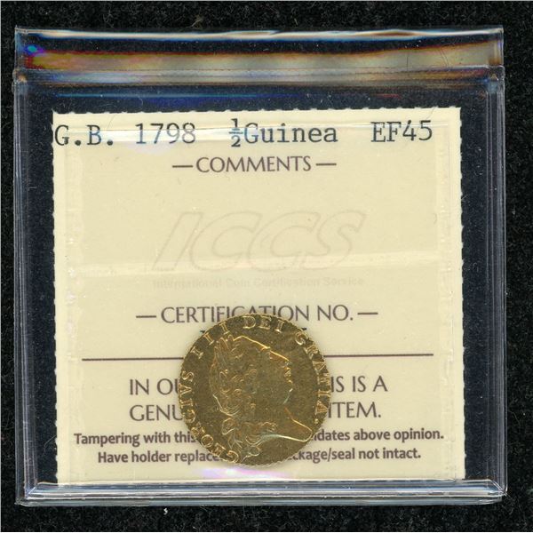 Great Britain Half Guinea 1798