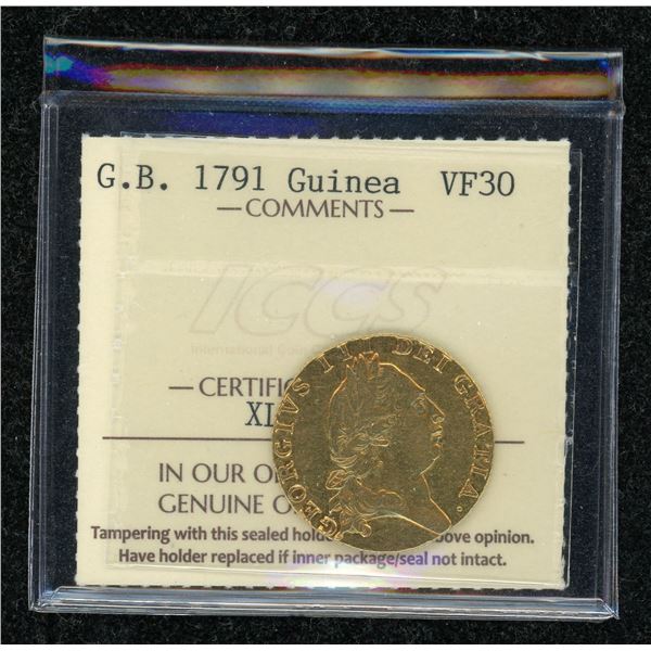 Great Britain Guinea 1791