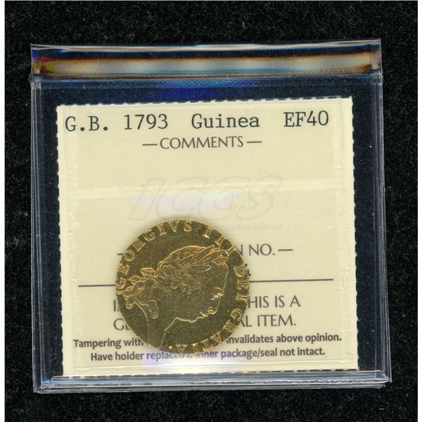 Great Britain Guinea 1793