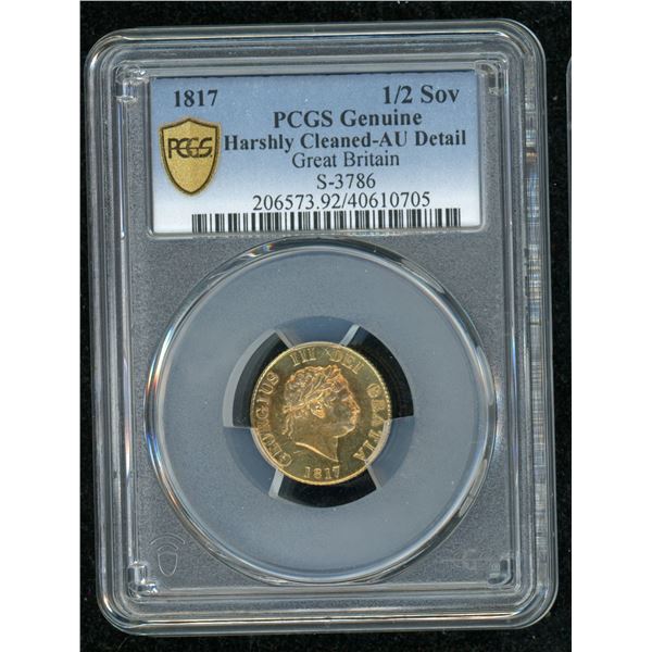 Great Britain Half Sovereign 1817