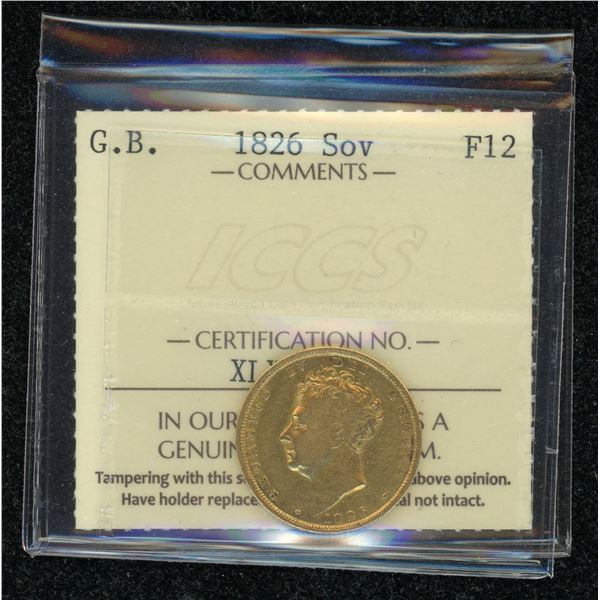 Great Britain Sovereign 1826