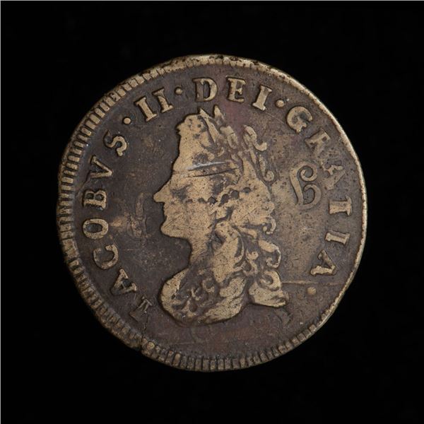 Ireland Limerick Half Penny 1691, James II