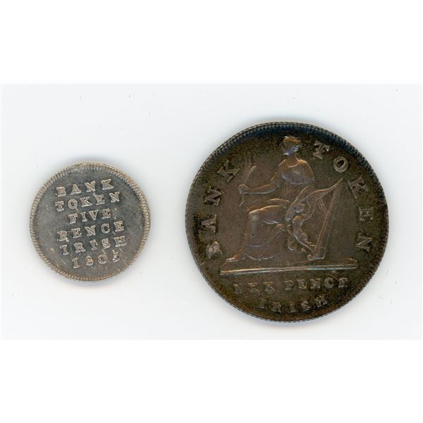 Ireland George III Bank Token Pair