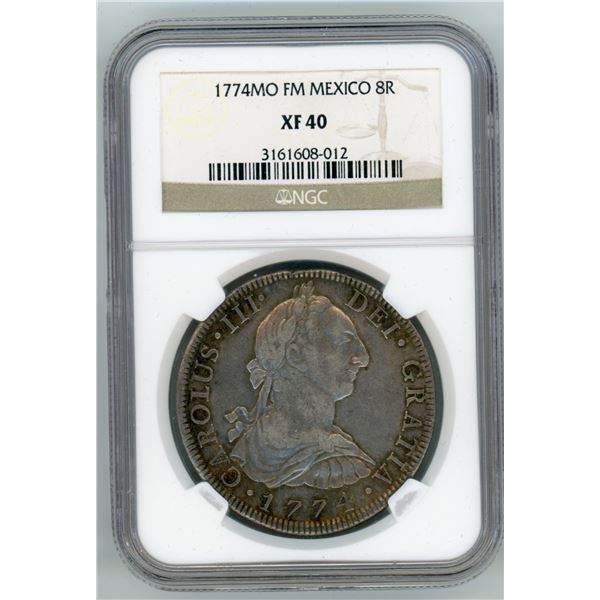 Mexico 8 Reales 1774-Mo FM